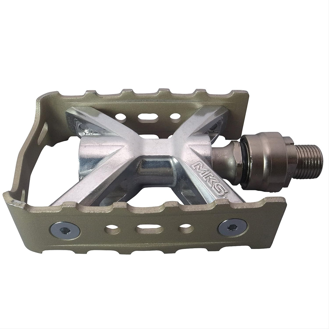 Mks Esprit EZY Superior Abnehmbar Pedale, metallisch, One Pair