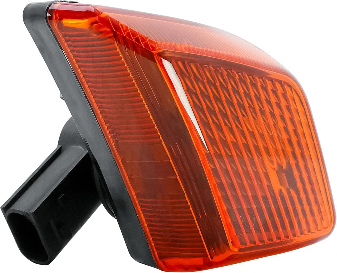 LONGLING Ersatz Blinker Rechts Beifahrerseite 24V Blinkleuchte Seitenmarkierungsleuchte Positionsleu