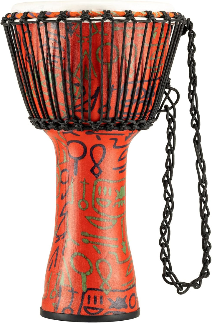 Meinl Percussion 33cm Rope Tuned Headliner Congo Series Wood Djembe Trommel - Musikinstrument für Ki