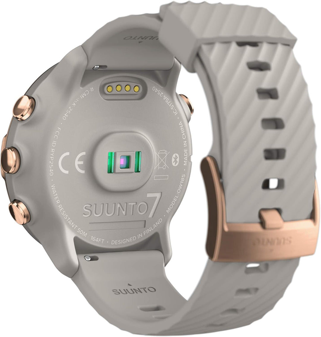 Suunto 7 Smartwatch with Versatile Sports Sandstone Rosegold, Sandstone Rosegold