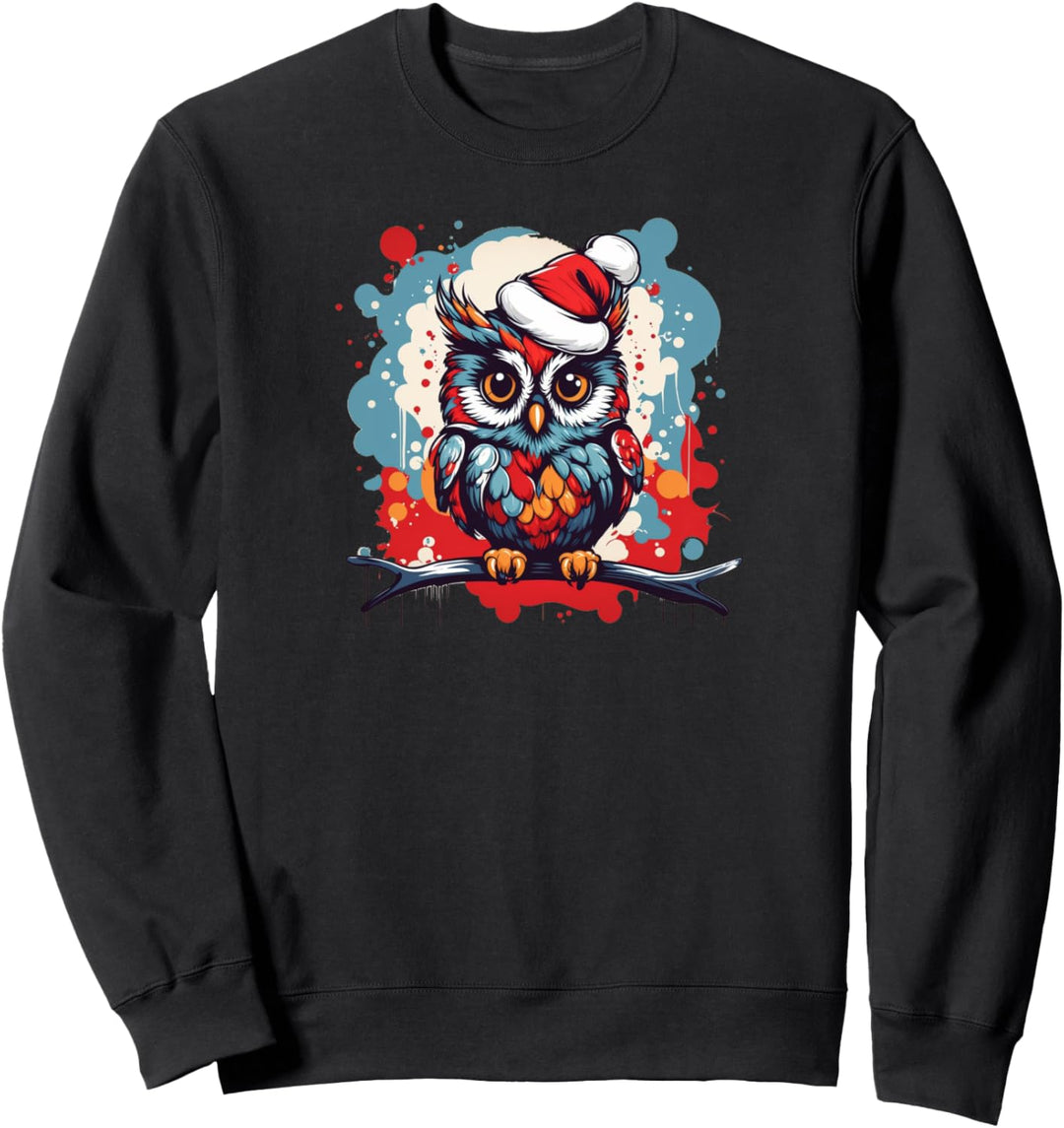 Weihnachtseule Sweatshirt