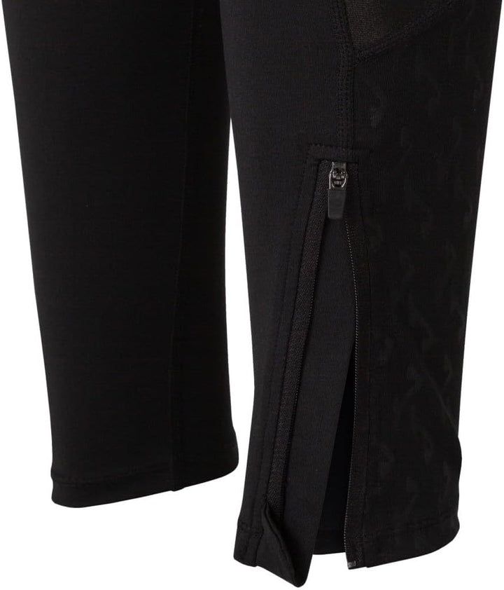Joma Herren Leggings Lange Leggings Elite Ix, 4XS Schwarz