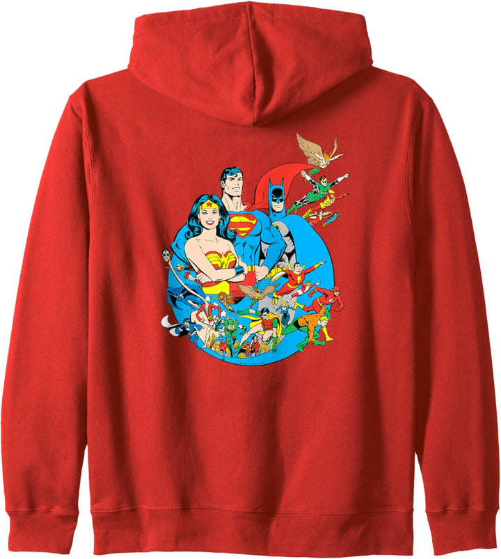 Justice League Classic Heroes Kapuzenjacke