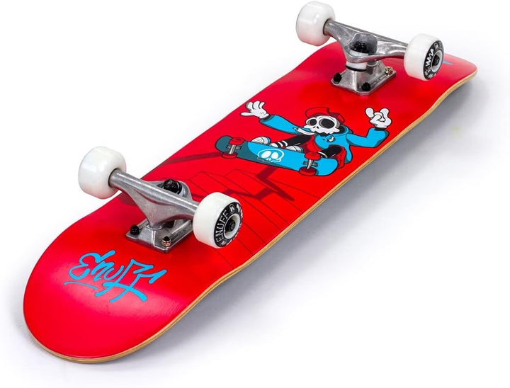 Enuff Skateboards Skully Mini Skateboard 7.75 " rot (rot), 7.75 " rot (rot)