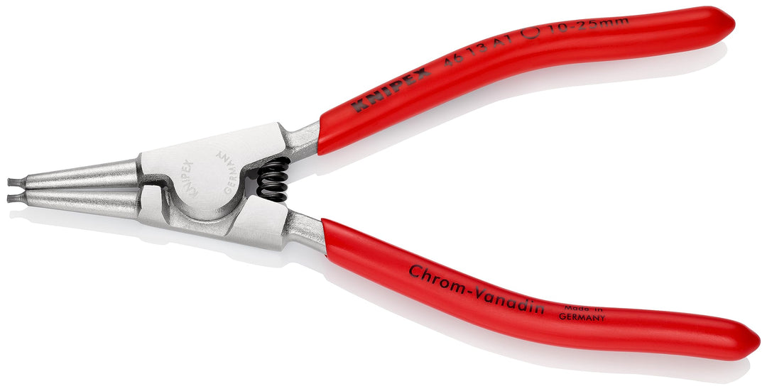 Knipex Sicherungsringzange für Aussenringe auf Wellen verchromt, mit Kunststoff überzogen 140 mm 46