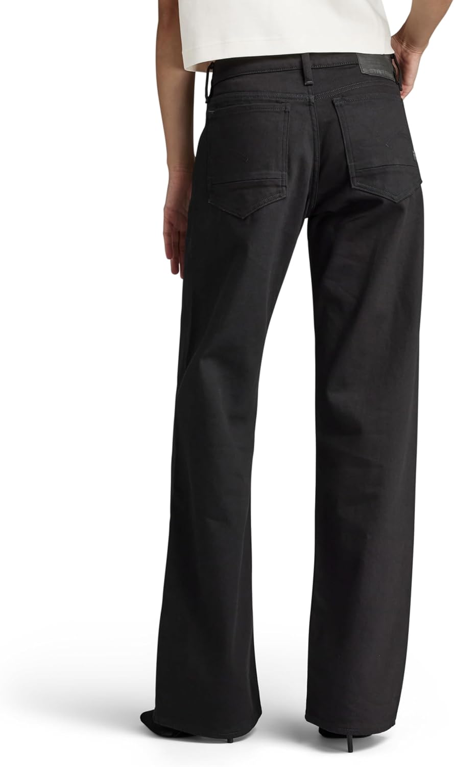 G-STAR RAW Damen Judee Loose Jeans Pants 26W / 28L Schwarz (Pitch Black D22889-b479-a810), 26W / 28L