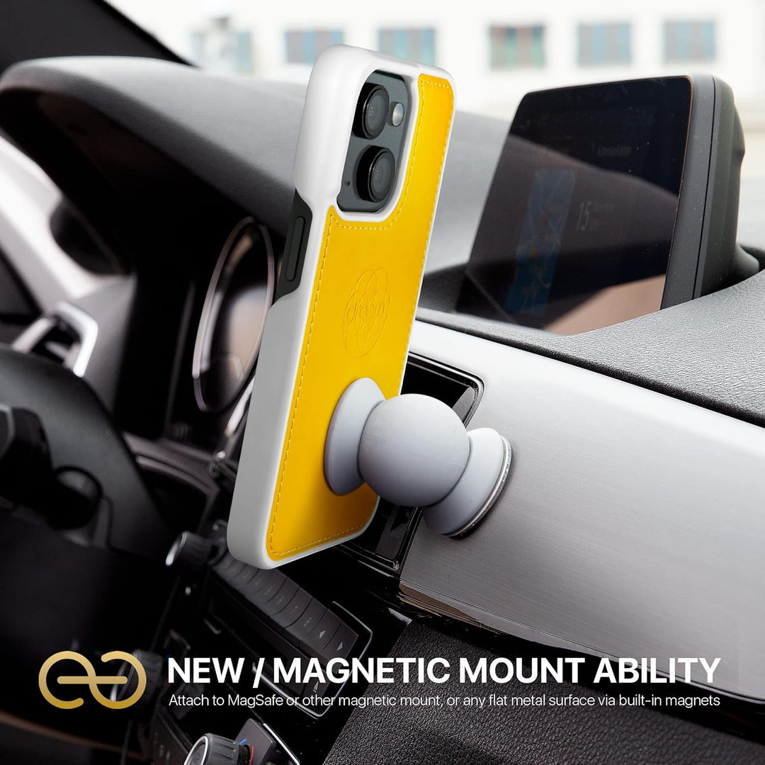 Dreem Fibonacci kompatibel mit iPhone 15 Brieftaschen-Etui / 2-in-1 stossfestes Etui und abnehmbares