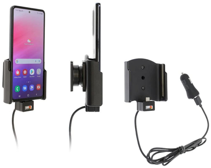 Brodit Gerätehalter 721309 | Made IN Sweden | mit Ladefunktion für Smartphones - Samsung Galaxy A53