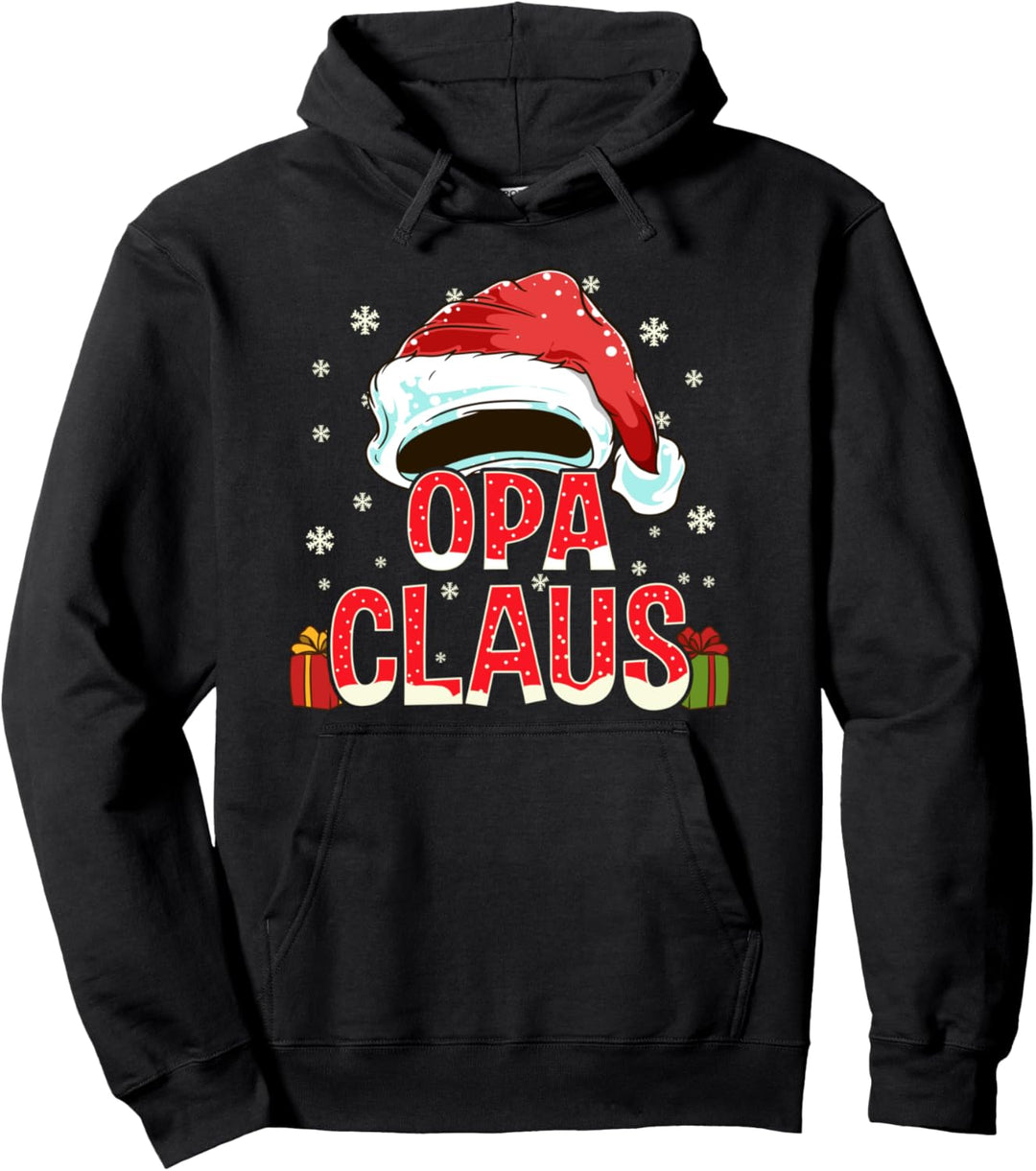 Opa-Claus-Gruppen-Geschenke, passende Familie, Weihnachten Pullover Hoodie
