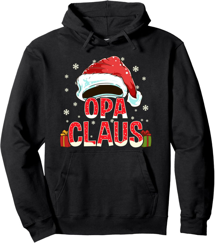 Opa-Claus-Gruppen-Geschenke, passende Familie, Weihnachten Pullover Hoodie