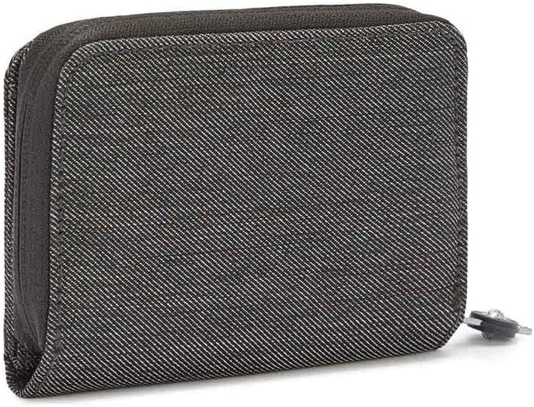 Kipling Damen Money Love Wallets, Black Peppery, 9.5x12.5x2.5 cm (B x H T) EU, Black Peppery