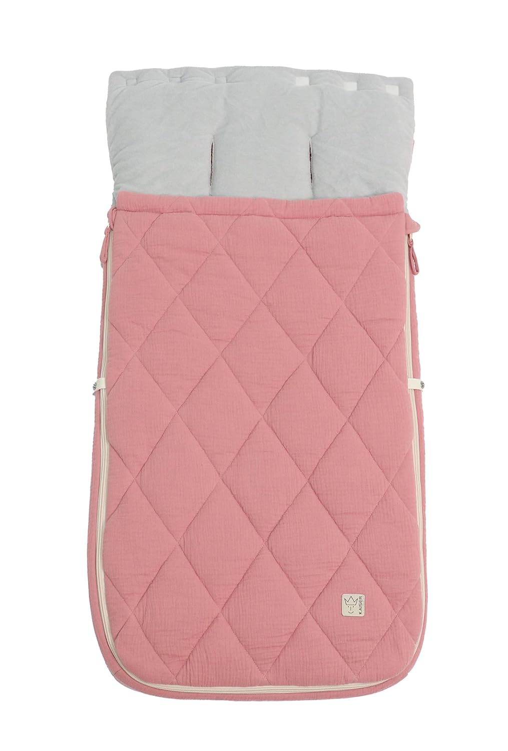 KAISER 65784491 ANNY Sommer Fusssack, Perfekt für warme Tage geeignet, 6-36 Monate, Fb. birdal rose,