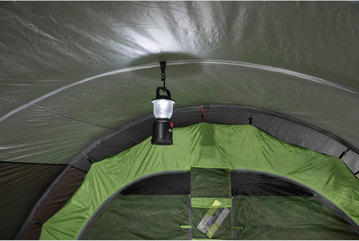 High Peak Bozen 5 Personen Familienzelt XL Tunnelzelt Festivalzelt Vorraum Gross
