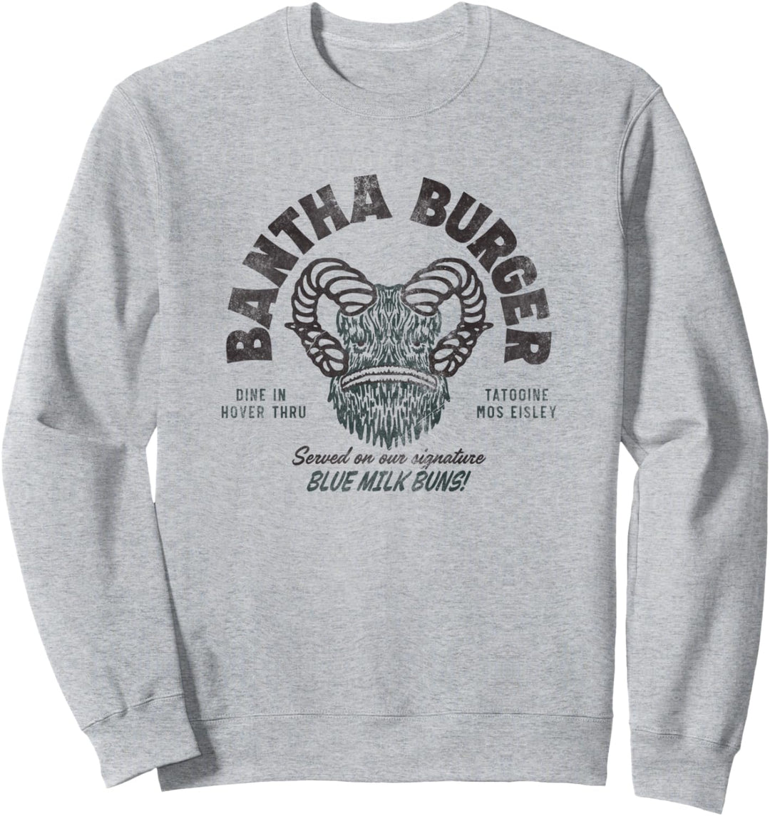 Star Wars Bantha Burger Black Sweatshirt