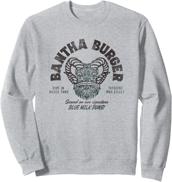 Star Wars Bantha Burger Black Sweatshirt
