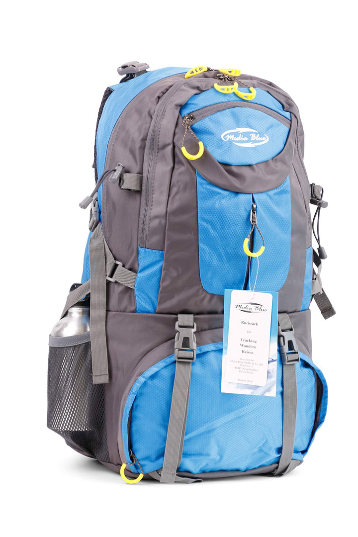 Mediablue 50L Bergsteigen Backpack Outdoor Leicht Rucksack Klettern Wanderrucksack Reise Sport Tages