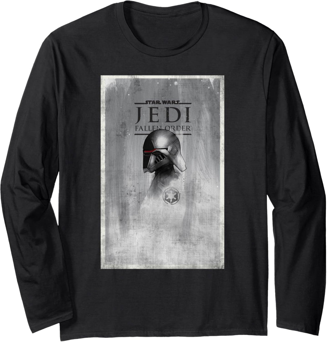 Star Wars Jedi Fallen Order Inquisitor Poster Langarmshirt