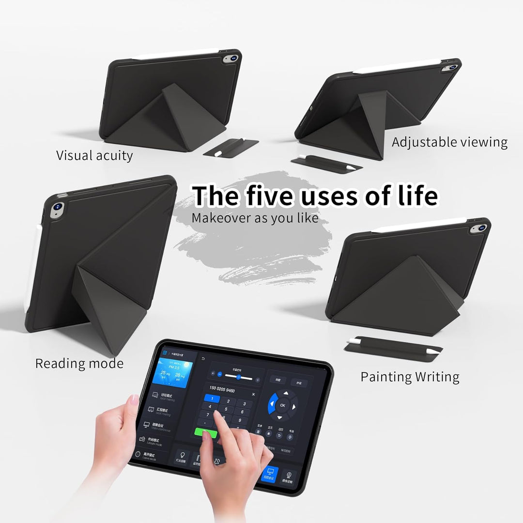 Hülle für iPad (A16) 11. Generation 11 Zoll 2025, iPad 10. Gen 10,9 Zoll 2022, Schlanke Magnetische