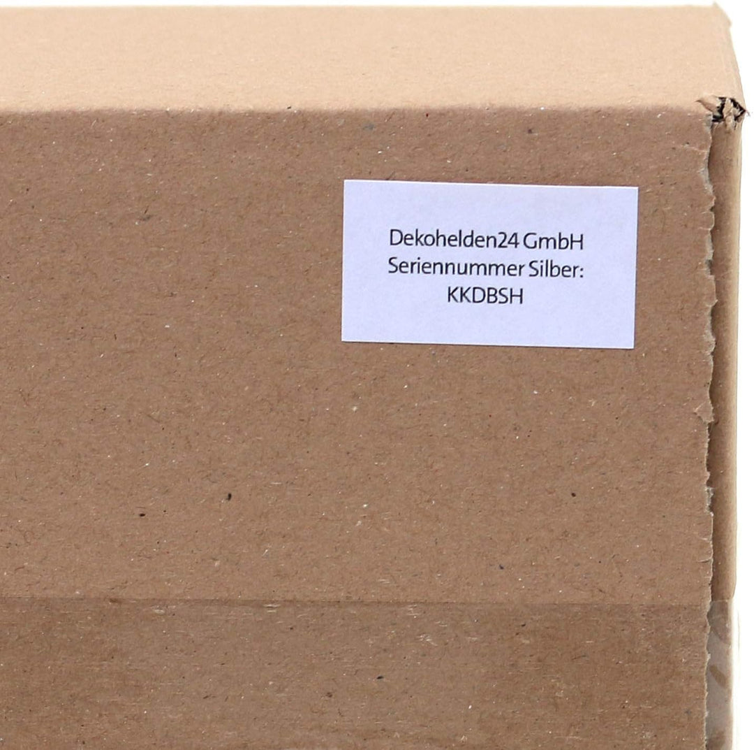 Dekohelden24 1000 Kronkorken Silber - neu - ungestanzt - zum Bier selber brauen und zum verschliesse