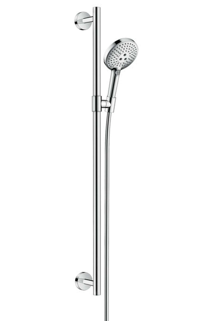 hansgrohe Raindance Select S 120 Duschset 0,90m, 3 Strahlarten, Weiss/Chrom 0,90m Set 3 Strahlarten