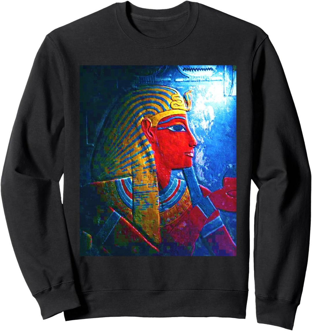 King Tut Egyptian Pharaoh Tutankhamen Ancient Egypt Kemet Sweatshirt