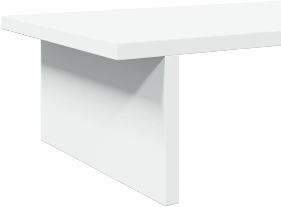 vidaXL Monitorständer, Schreibtischaufsatz für 2 Monitore, Unterbau Bildschirm Laptop Ständer, Tisch