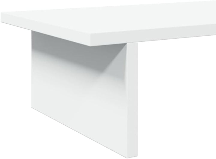 vidaXL Monitorständer, Schreibtischaufsatz für 2 Monitore, Unterbau Bildschirm Laptop Ständer, Tisch