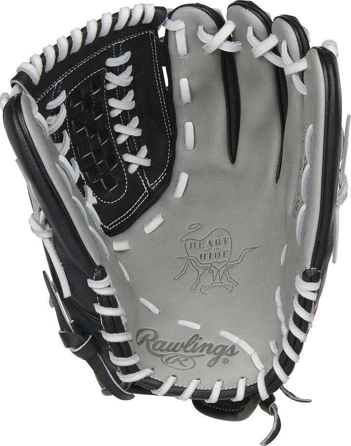 Rawlings Heart of The Hide Fastpitch Softball Glove Serie Linke Hand Wurf 31,8 cm | Innenfeld/Aussen