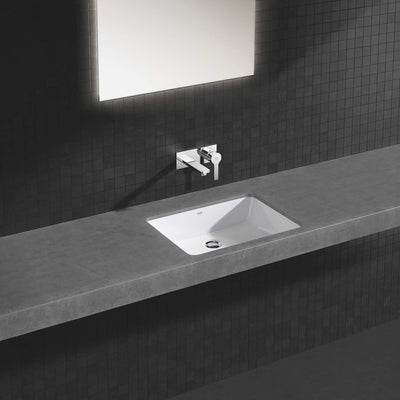 GROHE Lineare | Badarmatur - 2-Loch-Waschtischarmatur | Ausladung 149 mm, chrom | 19409001 Ausladung