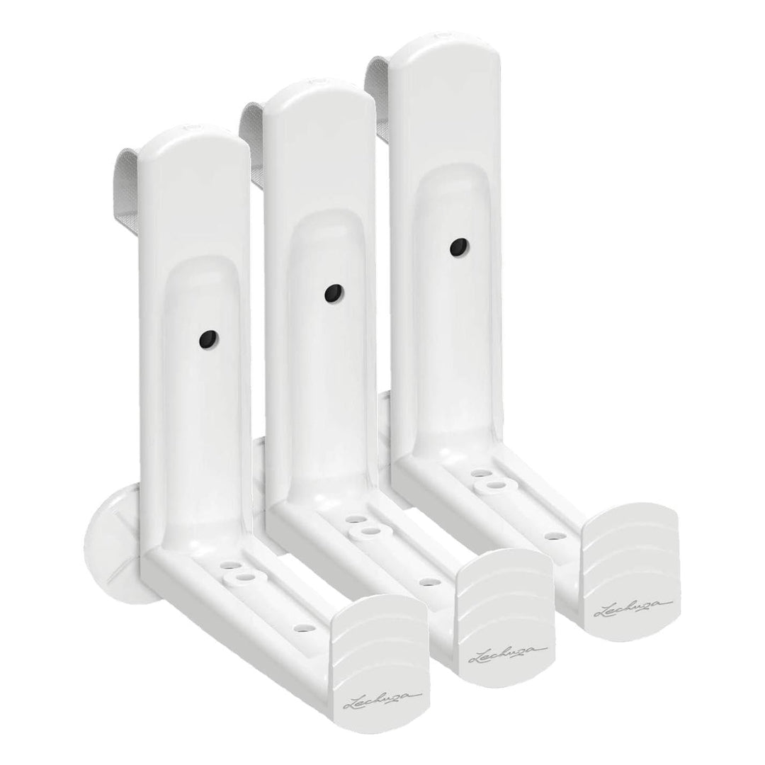 Lechuza Balkonkastenhalter Weiss(1 Stück : 1 Paar) weiss 19030 (Packung mit 3) 27x21.5x6.3 cm (Packu