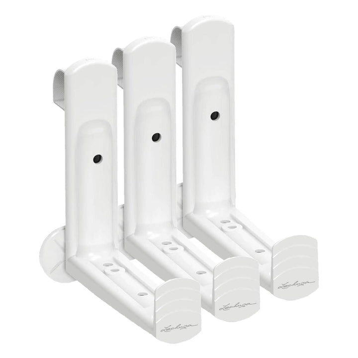 Lechuza Balkonkastenhalter Weiss(1 Stück : 1 Paar) weiss 19030 (Packung mit 3) 27x21.5x6.3 cm (Packu