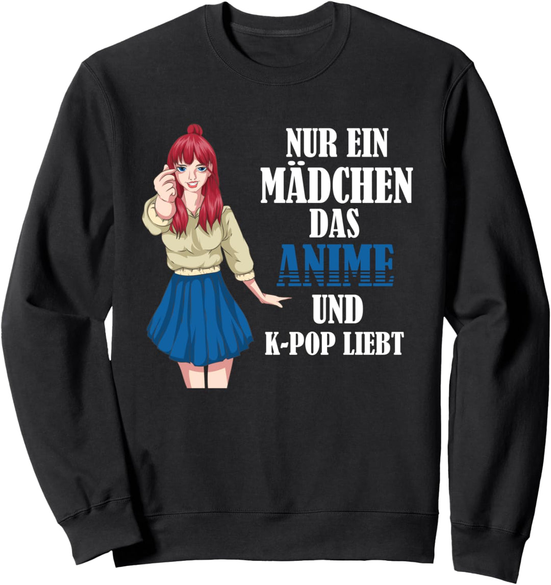 Koreanische Musik Japanischer Otaku Manga Kpop Anime Mädchen Sweatshirt