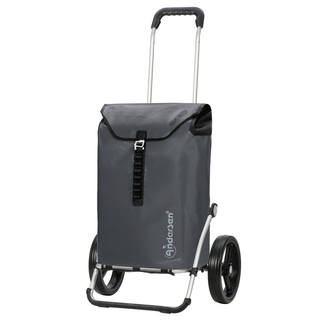 ANDERSEN Einkaufstrolley - Royal Shopper Ortlieb anthrazit 49 L Handwagen, wasserdicht, wetterfest,