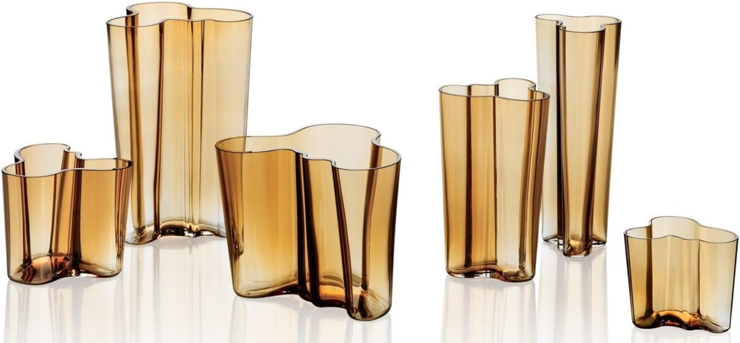 Iittala 1015405 Alvar Aalto Collection Vase, 201 mm, Desert Braun