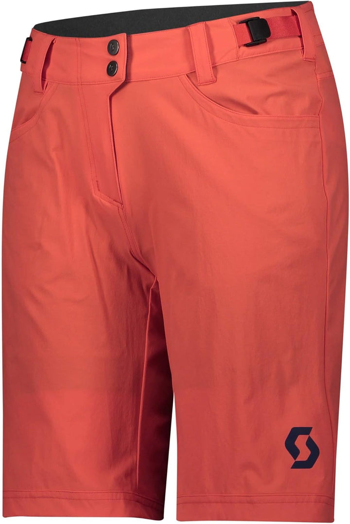 Scott Trail Flow Damen Fahrrad Short Hose kurz (Inkl. Innenhose) Flame rot 2021: Grösse: S (36/38)