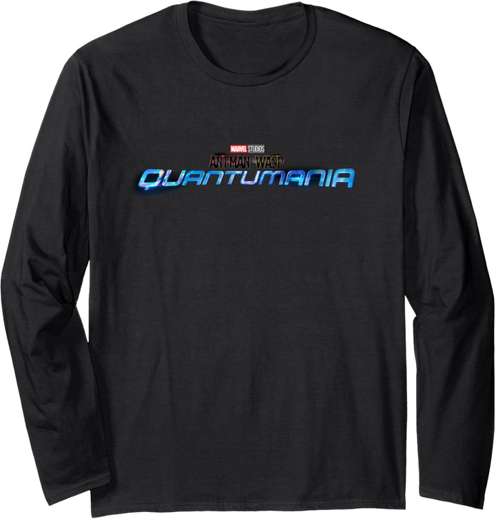 Marvel Ant-Man and the Wasp Quantumania Movie Logo Langarmshirt