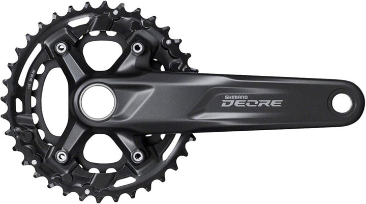 Shimano Unisex – Erwachsene Deore Kettenradgarnitur, Schwarz, Einheitsgrösse