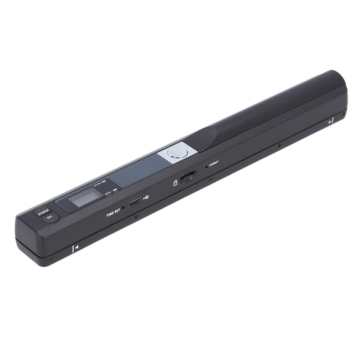 Tragbarer Dokumentenscanner, 900 DPI Handscanner für A4 Dokumente, Bilder, Seiten, Texte, PDF/JPG Fo