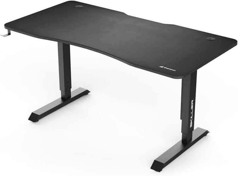 Sharkoon Skiller SGD10 Gaming Schreibtisch, schwarz, breit