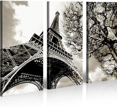 islandburner Bild Bilder auf Leinwand Eiffelturm Paris XXL Poster Leinwandbild Wandbild art up your