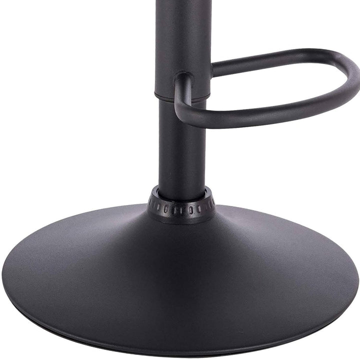 XUANYU 10er-Set Barhocker aus Samt Höhenverstellbare 63-83 cm Barstühle 360° Drehstuhl Küchenstühle