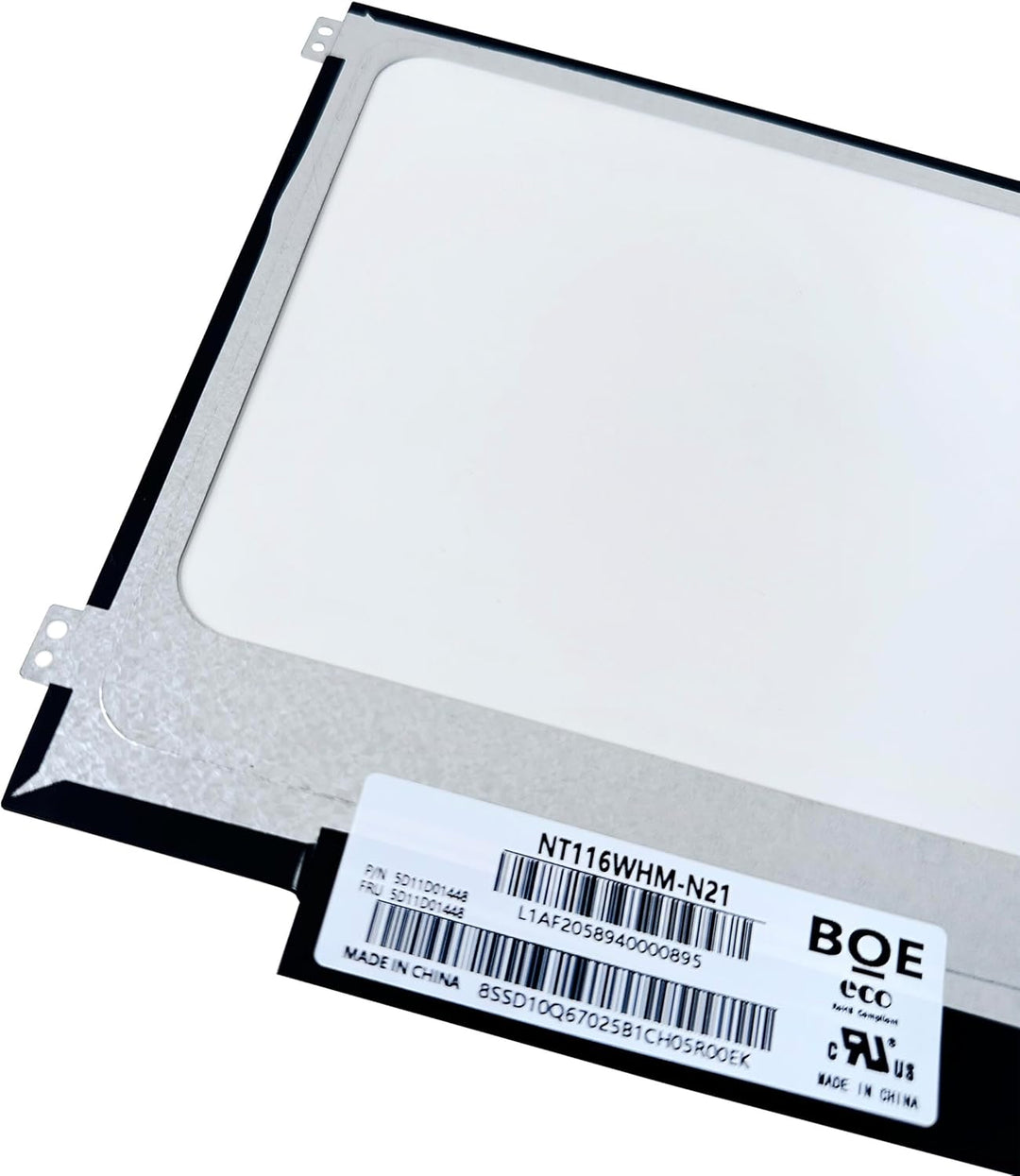 Rinbers Ersatz-Laptop-LCD-LED-Display (29,5 cm (11,6 Zoll), WXGA, HD, matt, 30-polig, EDP, seitliche