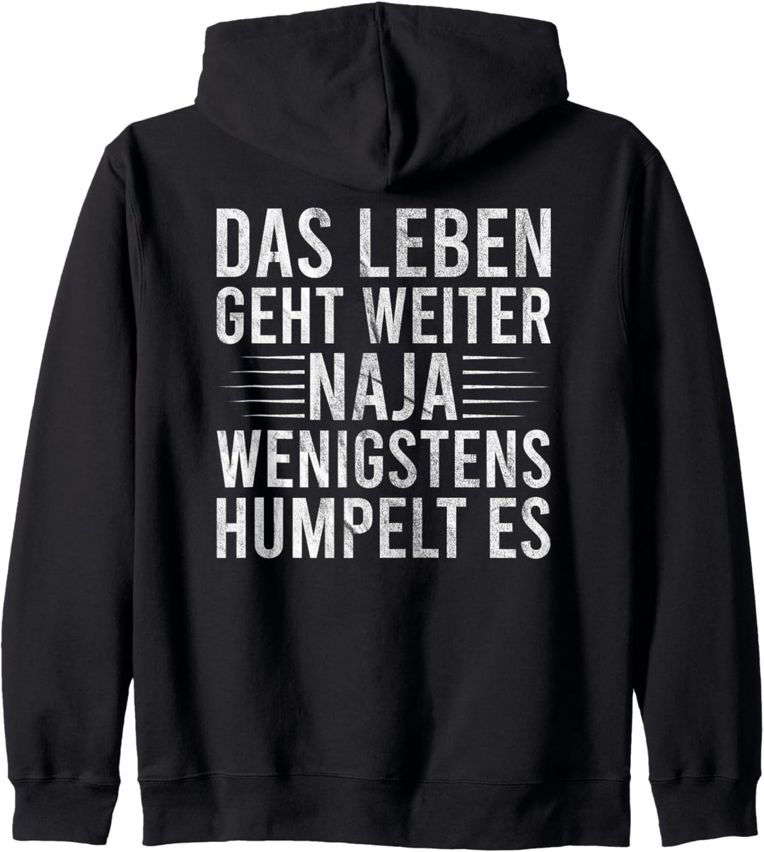 Humpeln Krücken Spruch - Meniskusriss Kreuzbandriss Kapuzenjacke