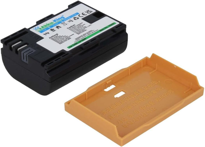 Akku-King Akku kompatibel mit Canon LP-E6, LP-E6N - Li-Ion 2040mAh mit InfoChip - für EOS 5D Mark II
