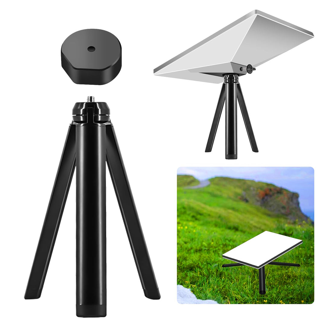 Stativhalterung, Aluminium legierung Stativ+Mini-Adapter Kompatibel mit Starlink Mini Antenne, für O