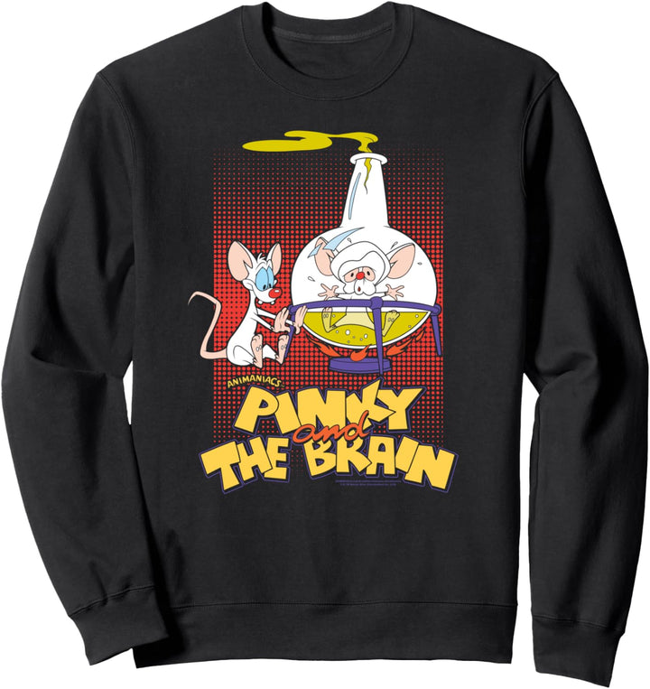 Pinky and the Brain Lab Flask Sweatshirt
