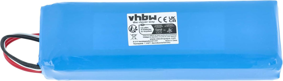vhbw Akku kompatibel mit JBL Charge 2 Plus, Charge 2+, Charge 3 (2015) Bluetooth Lautsprecher Ersatz