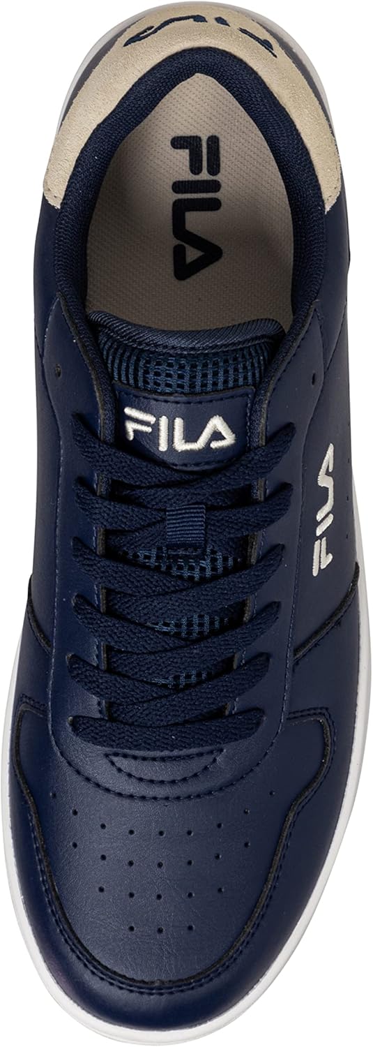 FILA Herren Netforce Ii X Crt Sneaker 41 EU Schmal Fila Navy, 41 EU Schmal Fila Navy