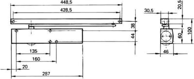 Geze Türschliesser TS 5000-weiss