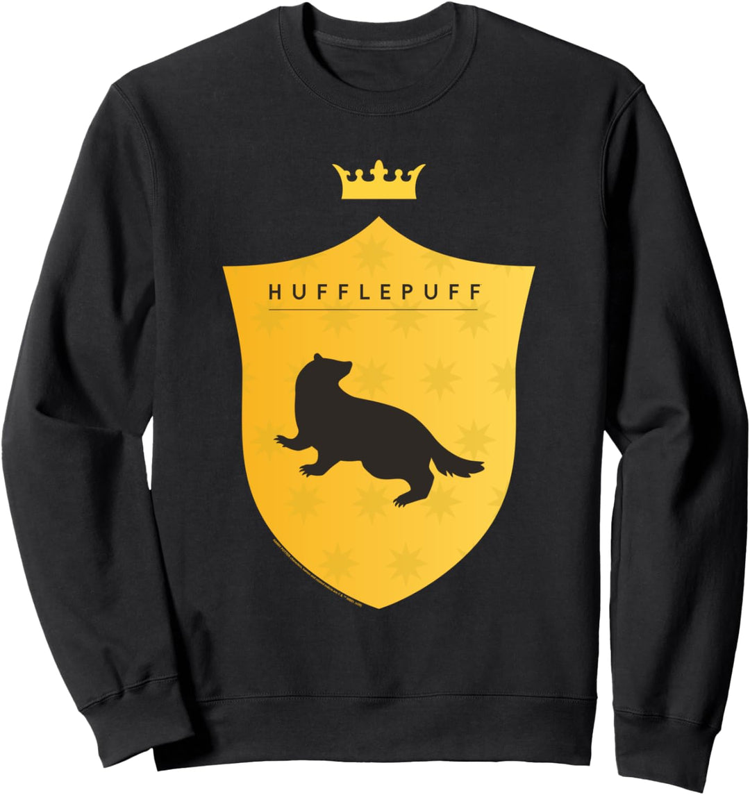 Harry Potter Hufflepuff Shield Crest Sweatshirt